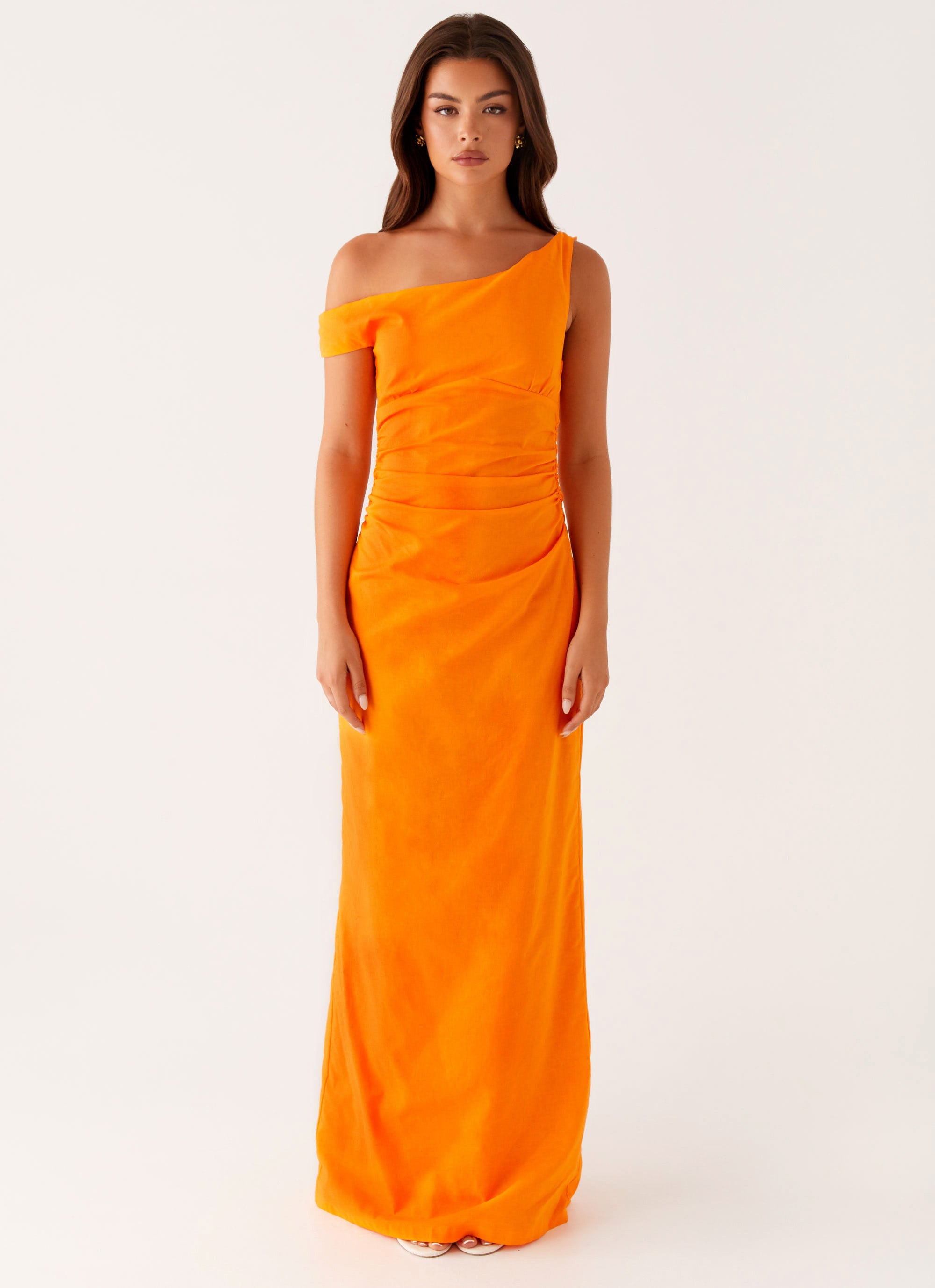 Ignite Maxi Dress in Orange - Flowy Summer Dress for Women, Beach Cover Up, Casual Boho Outfit