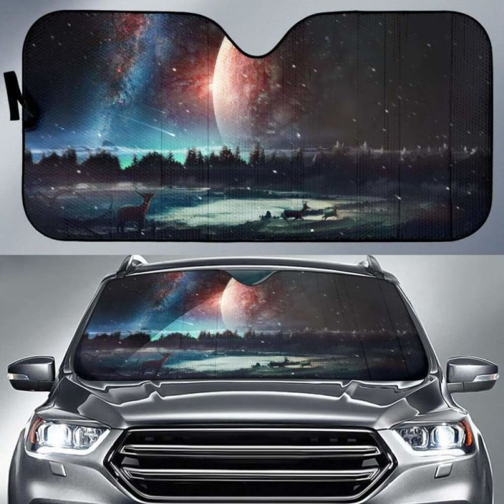 Animal Planets Car Sun Shades 182102 - UV Protection Window Shades for Cars, SUVs & Trucks - Perfect for Summer Travel & Baby Safety