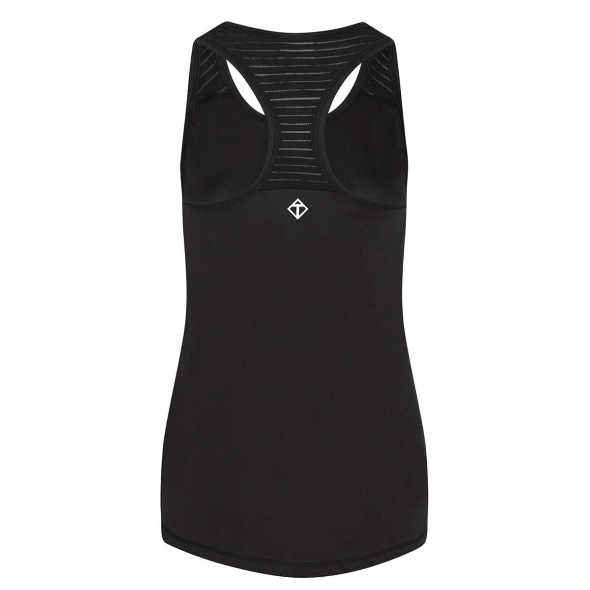 Eat Sleep Rave Repeat Mesh Racerback Tank Top - Women's Workout & Festival Fashion for Gym, Raves & Summer Outfits