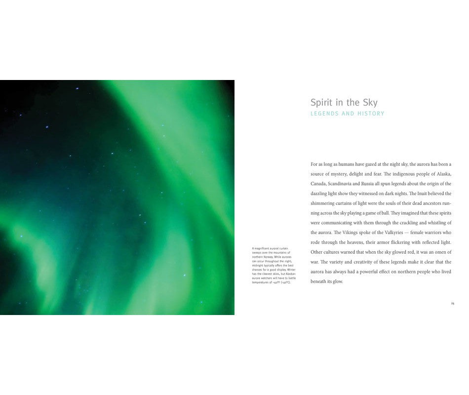 Auroras: Fire in the Sky - Stunning Northern Lights Photography Book for Nature Lovers | Perfect for Travel Enthusiasts & Home Decor
