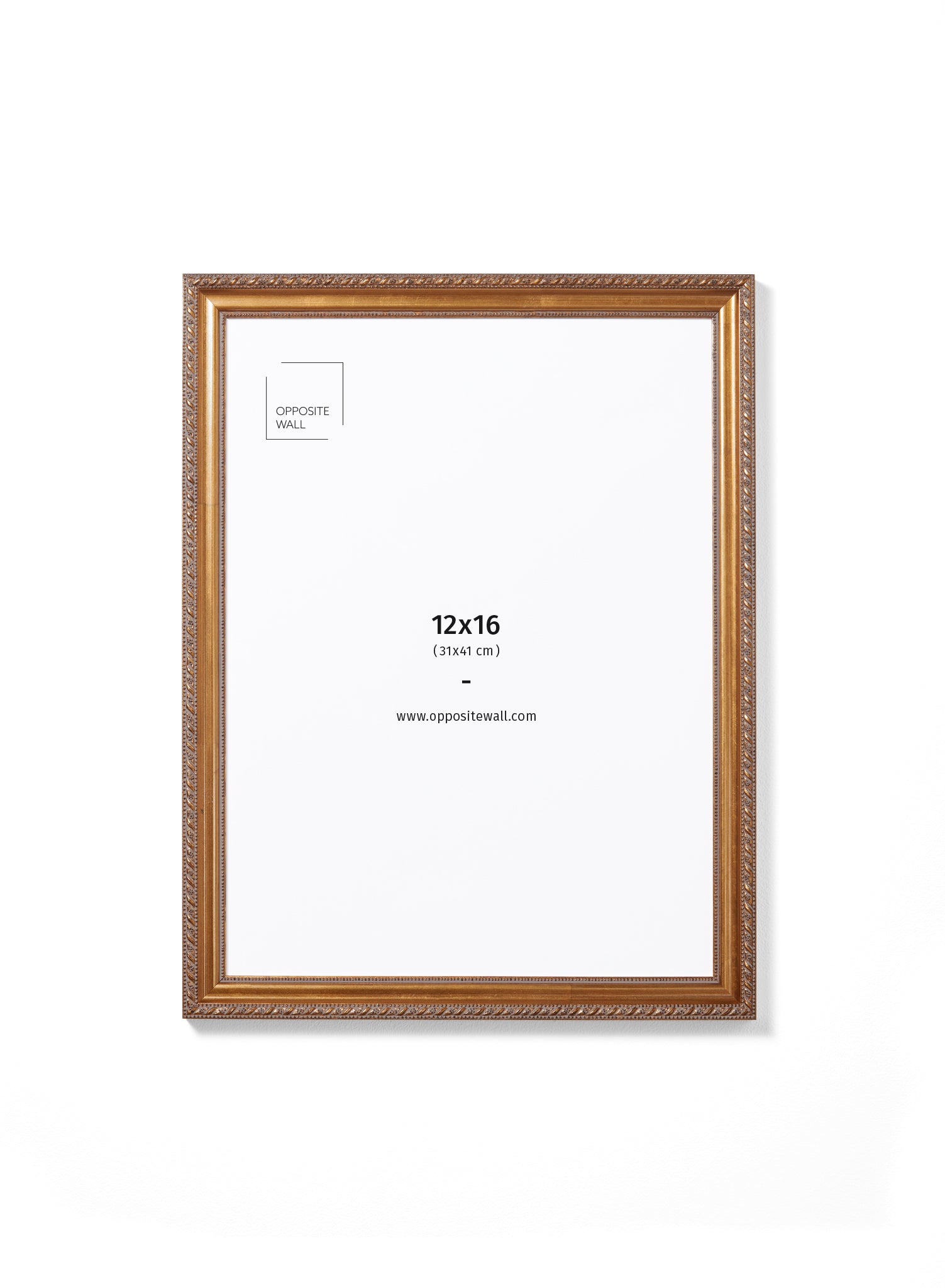 Vintage Wood Picture Frame 12x16 Inches (31x41 cm) - Classic Elegant Display for Photos, Artwork, and Home Decor - Perfect for Living Room, Bedroom, or Office Wall Decor