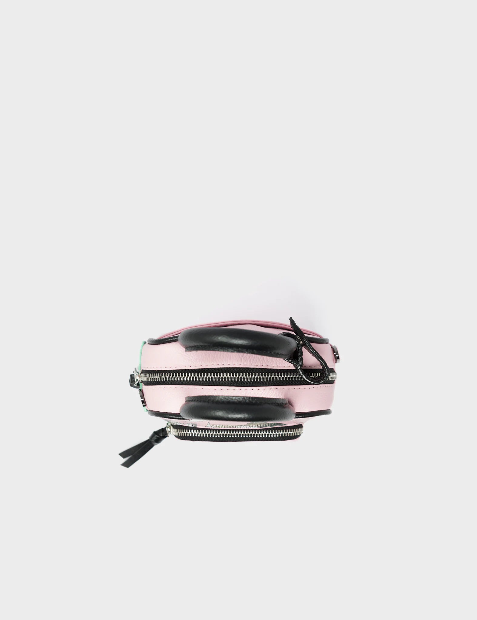 Marino Mini Crossbody Bag - Parfait Pink Genuine Leather with Hairy Harold Print | Stylish & Compact Purse for Women, Perfect for Parties, Dates & Everyday Use