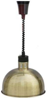 JIAWANSHUN 250W Commercial Food Warmer Lamp with Bulb - Stainless Steel Heat Lamp for Restaurants, Buffets, Catering & Home Kitchen Use - 110V Electric Food Warmer for Keeping Meals Hot & Fresh