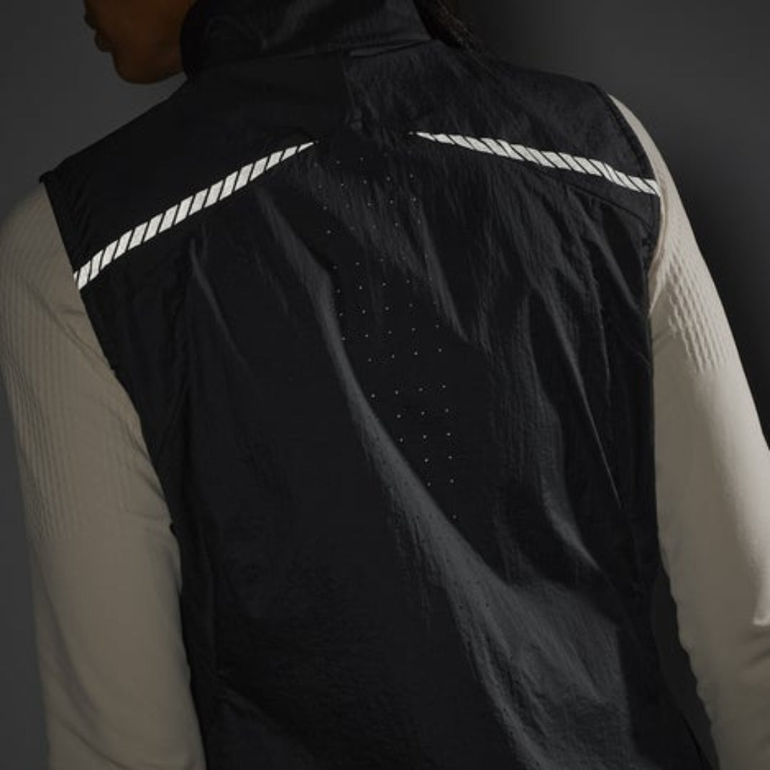 Salomon Women's Sense Flow Vest - Lightweight Running Jacket for Outdoor Activities (LC2279000) - Perfect for Trail Running, Hiking & Fitness Training