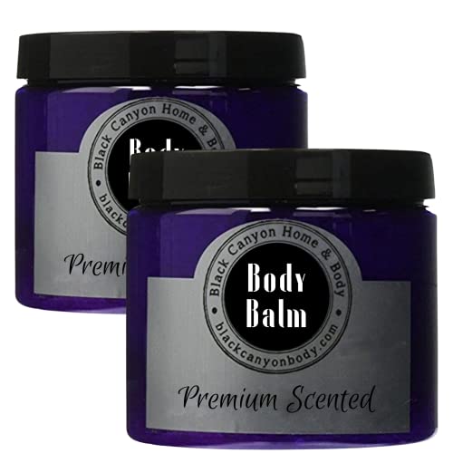 Black Canyon Egg Nog French Toast Scented Natural Body Balm - 16 Oz (2 Pack) | Moisturizing & Aromatherapy for Winter Skin Care & Relaxation