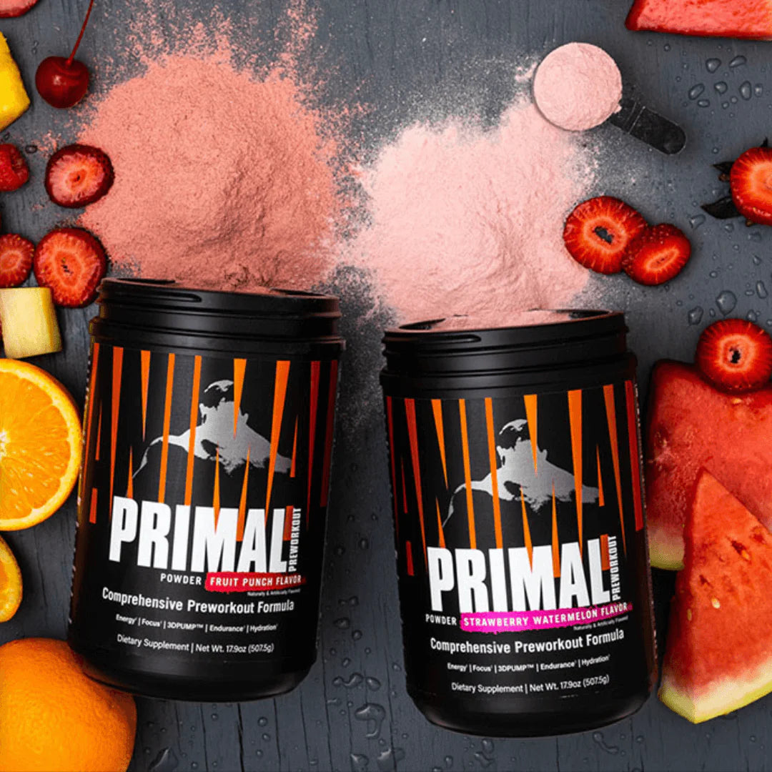 Animal Primal Preworkout Powder 507g - Premium Workout Supplement for Energy & Focus - Ideal for Gym, Bodybuilding & Fitness Training