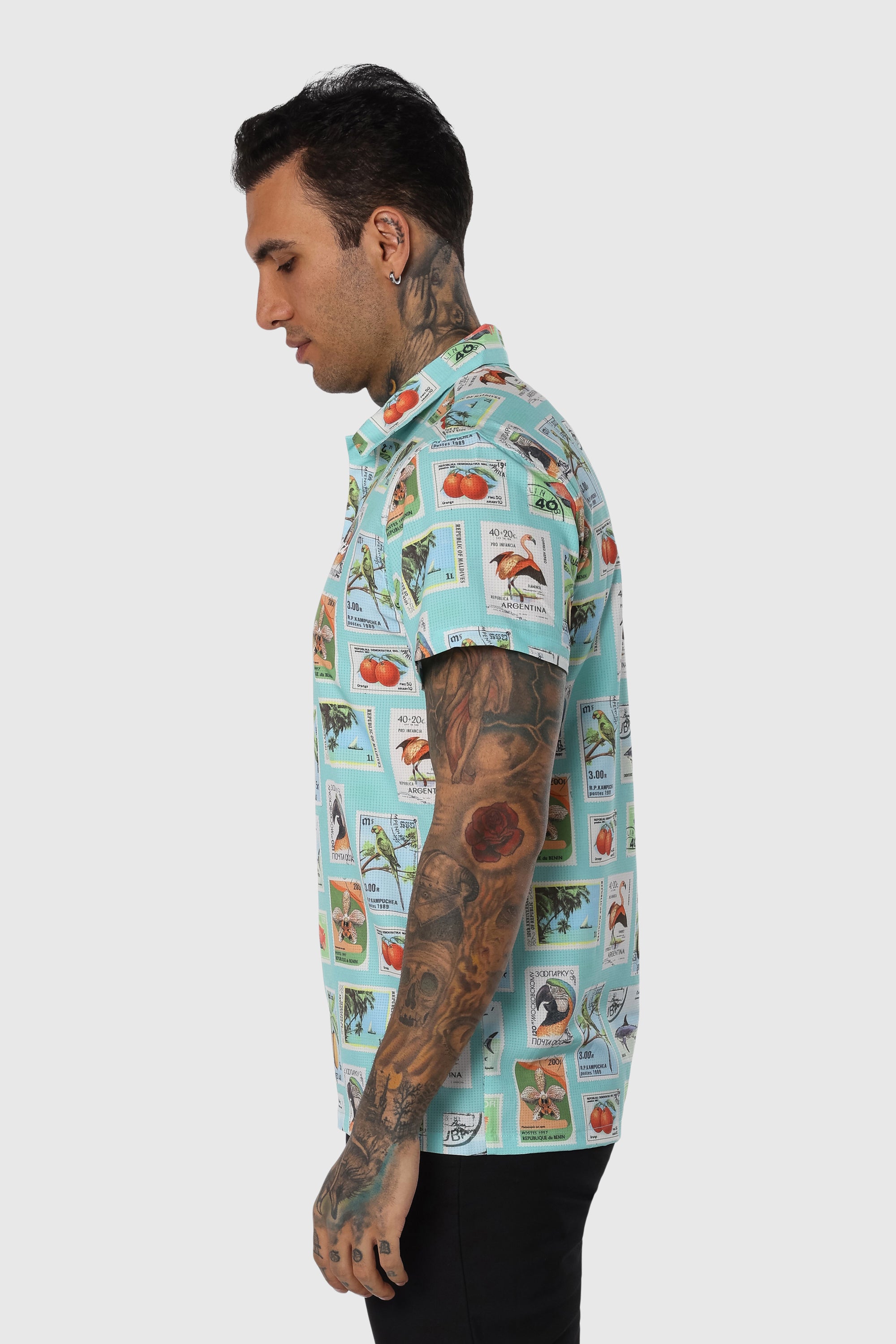 Men's Party Polo Shirt - Casual Short Sleeve Cotton Shirt for Summer Outdoor Events, Golf, and Social Gatherings