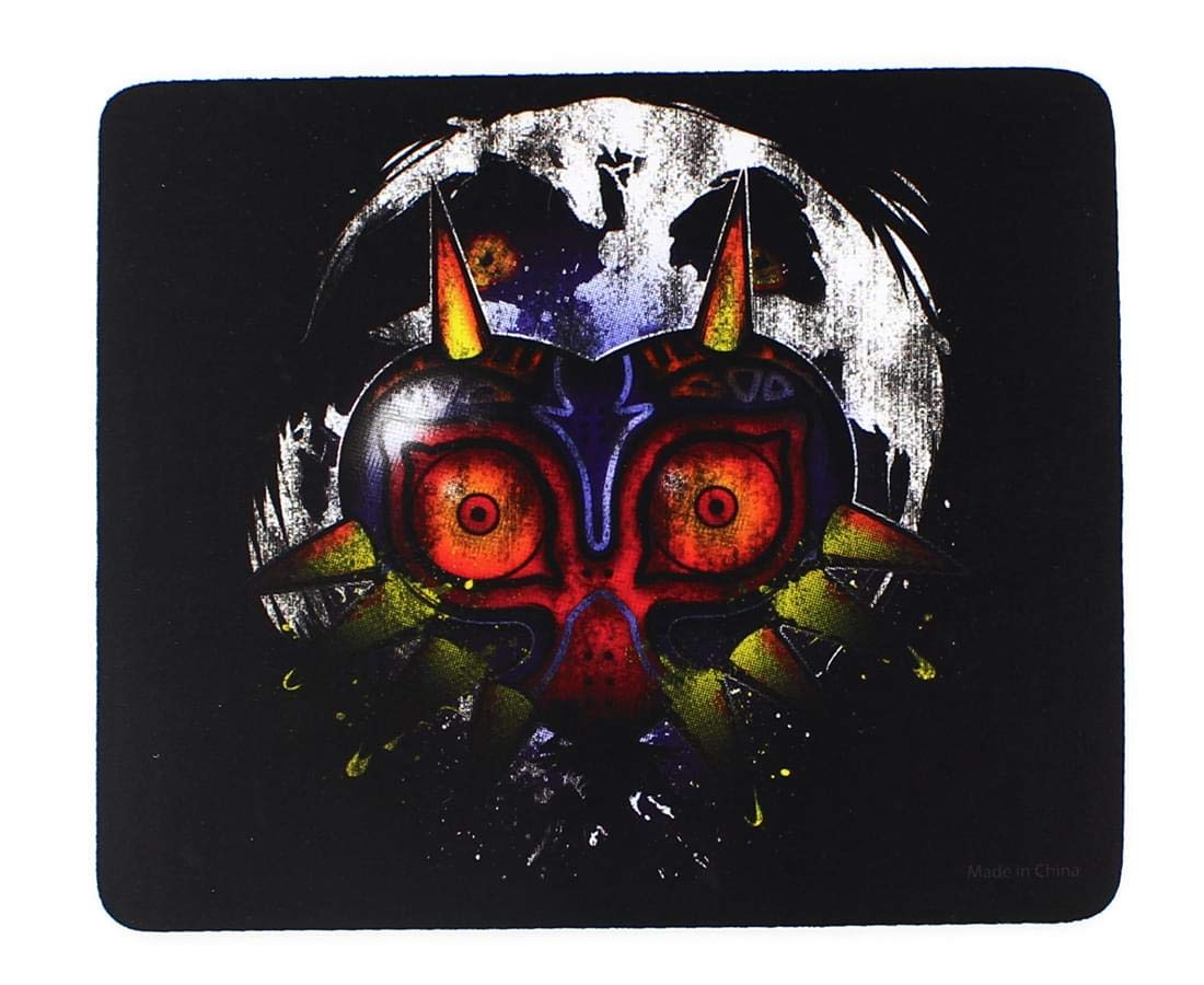 The Legend of Zelda: Majora's Mask Gaming Mouse Pad - Non-Slip Rubber Base for PC & Laptop - Perfect for Gaming, Office & Home Use