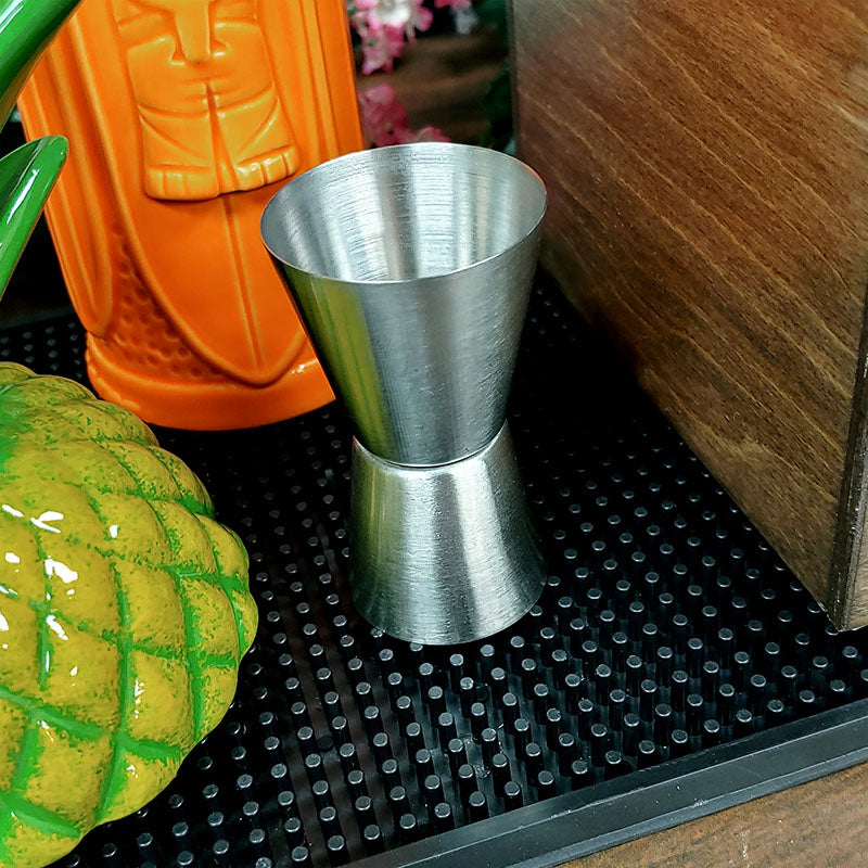 BarConic® Premium Stainless Steel Jigger - Dual-Sided 1oz & 1.5oz Measuring Cup for Cocktails, Bartending & Mixing Drinks - Perfect for Home Bars, Professional Bartenders & Cocktail Enthusiasts