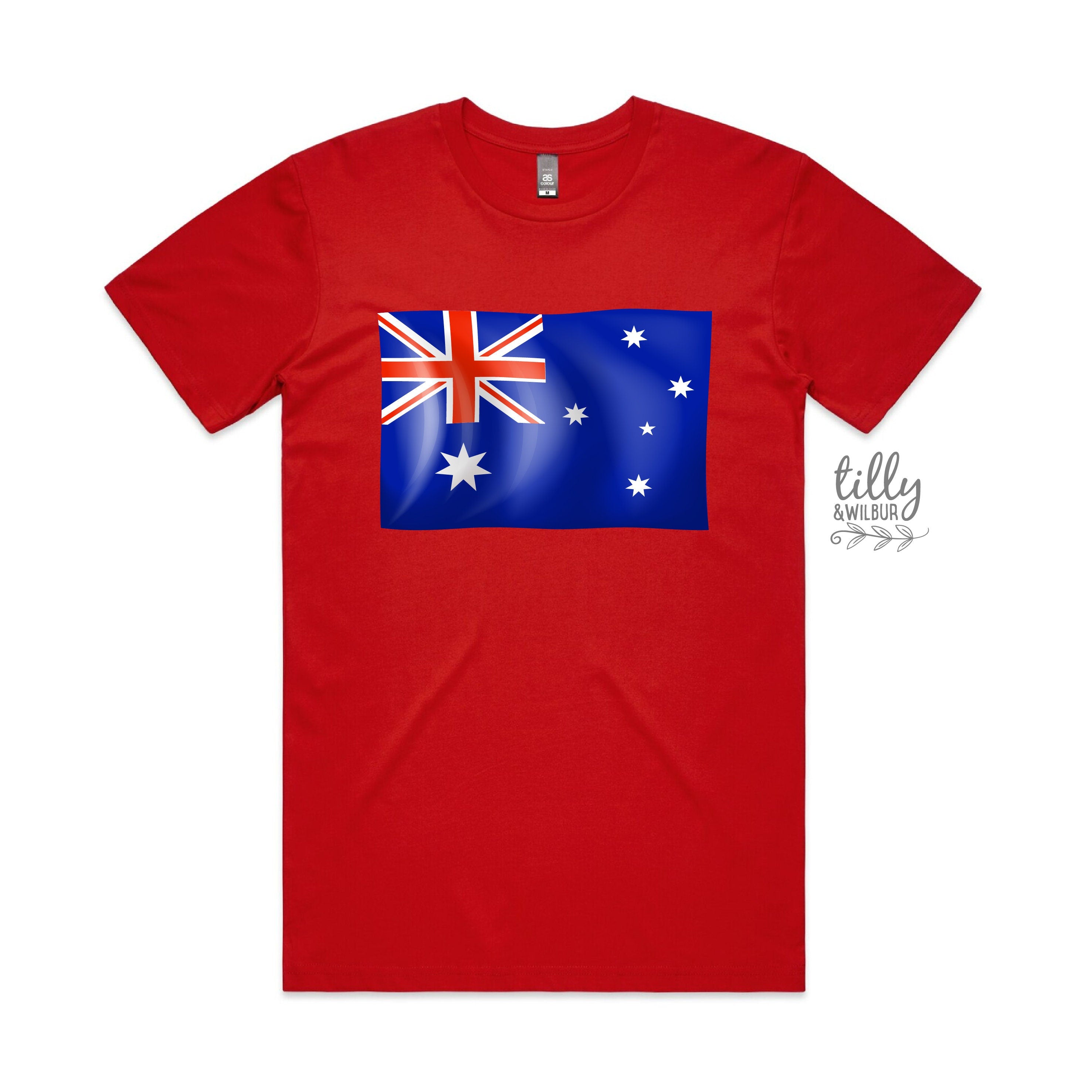 Australia Day T-Shirt - Patriotic Aussie Flag Design for Men & Women - Perfect for Celebrations, Parties & National Pride