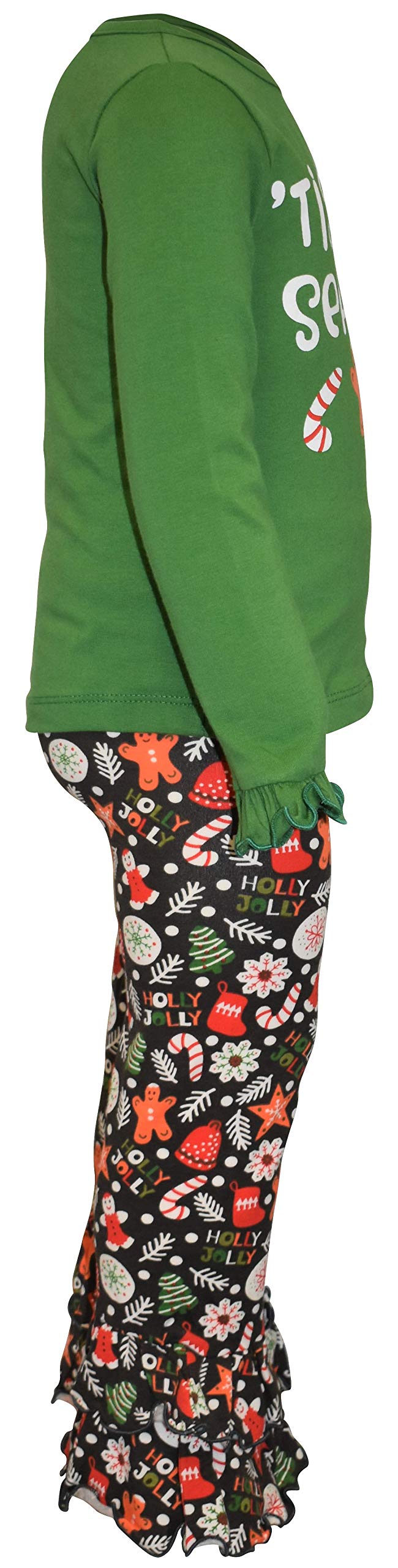 Unique 2-Piece Baby Girl Outfit - Ruffle Leggings & Long Sleeve Shirt for Toddlers | Playtime & Photo Shoots