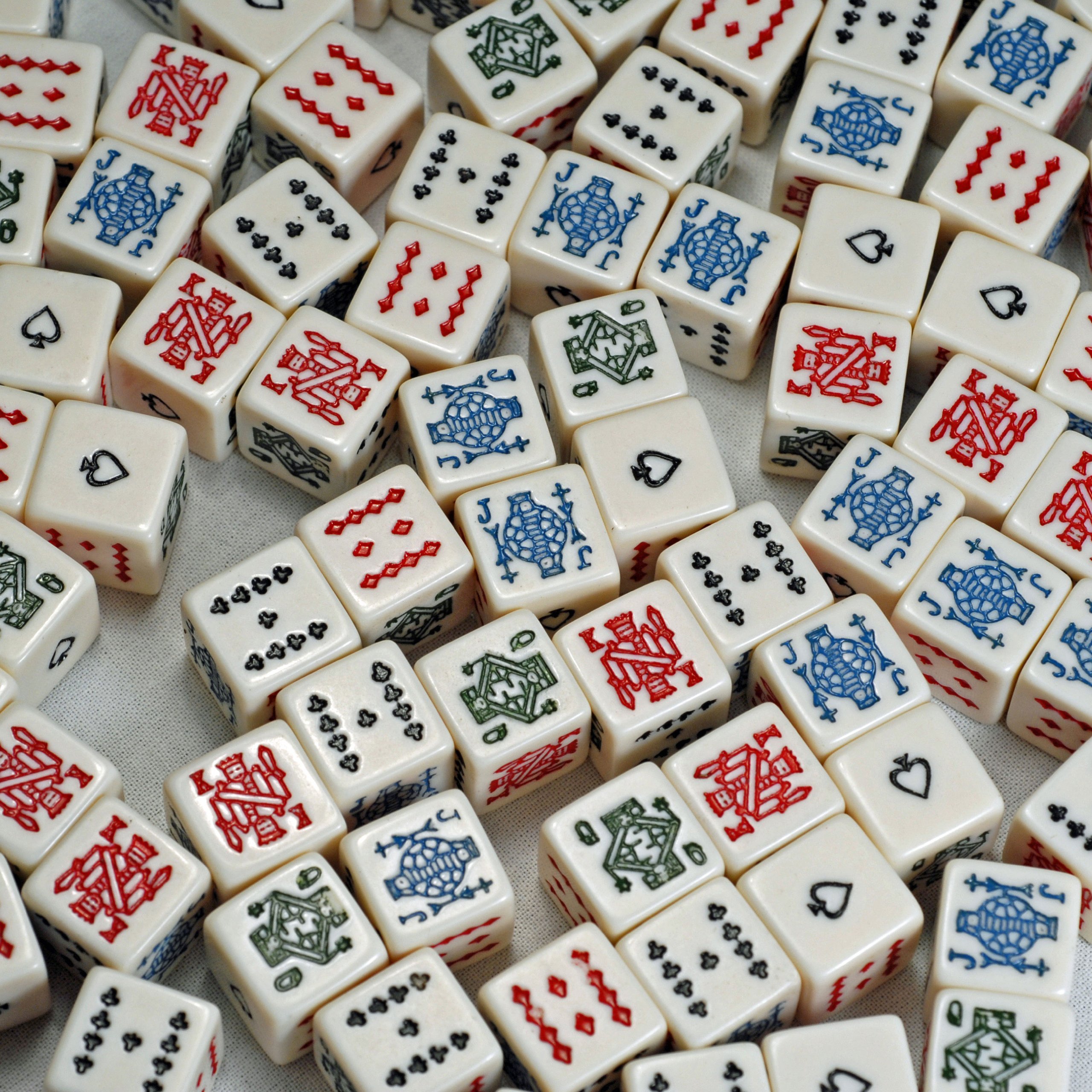 WE Games Poker Dice 100 Pack for Casino & Board Games