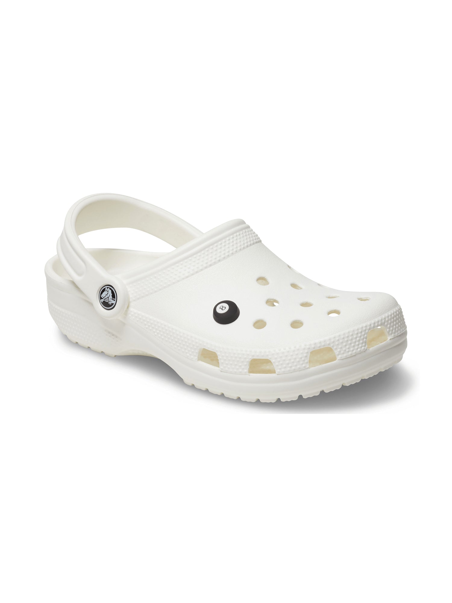 Crocs Jibbitz Charms - Eight Ball Design Shoe Accessories for Crocs Clogs | Fun & Customizable Decor for Kids & Adults | Perfect for Casual Wear, Gifts & DIY Shoe Personalization
