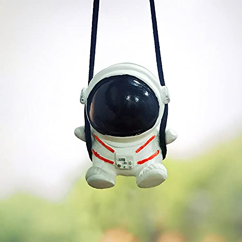 Yocuby Astronaut Car Decor Hanging Ornament - Rear View Mirror Accessories for Cars, Trucks & SUVs - Perfect for Space Enthusiasts & Sci-Fi Fans