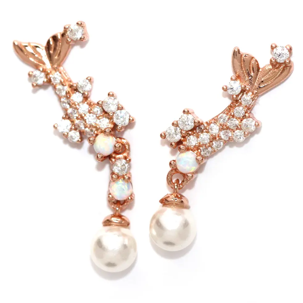 Elegant Marissa Earrings for Women - Gold Plated Dangle Earrings for Party, Wedding & Everyday Wear