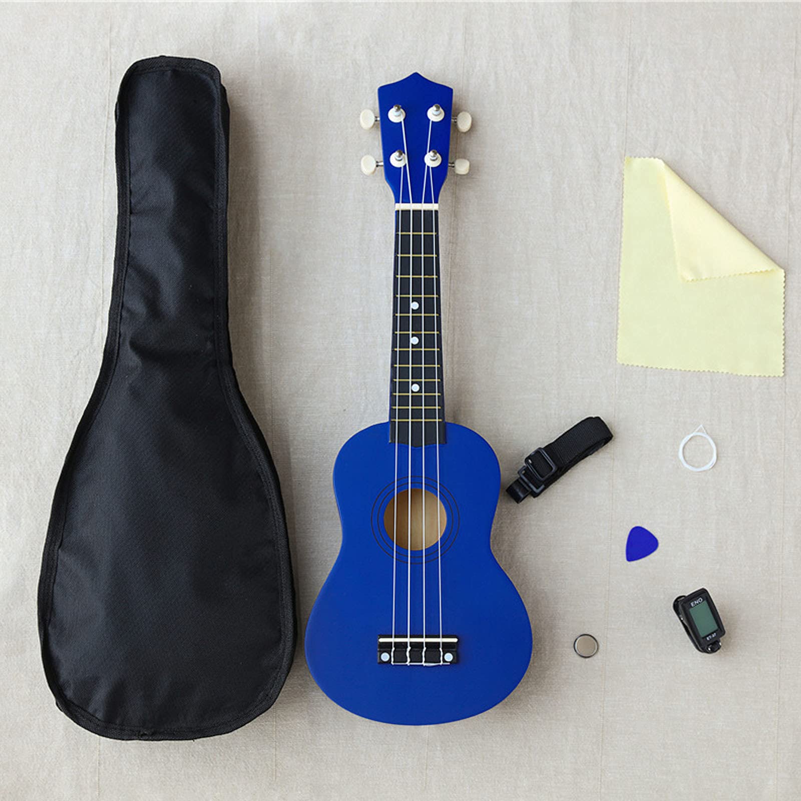 **21 Inch Ukulele Beginner Kit for Kids & Adults - Includes Guitar Bag, Tuner, Nylon Strings, Picks & Full Accessories - Perfect for Beginners, Professionals, Gifts & Music Lessons**    *(Use Cases: Home Practice, School Performances, Travel Entertainment, Birthday Gifts, Music Classes & Casual Playing)*