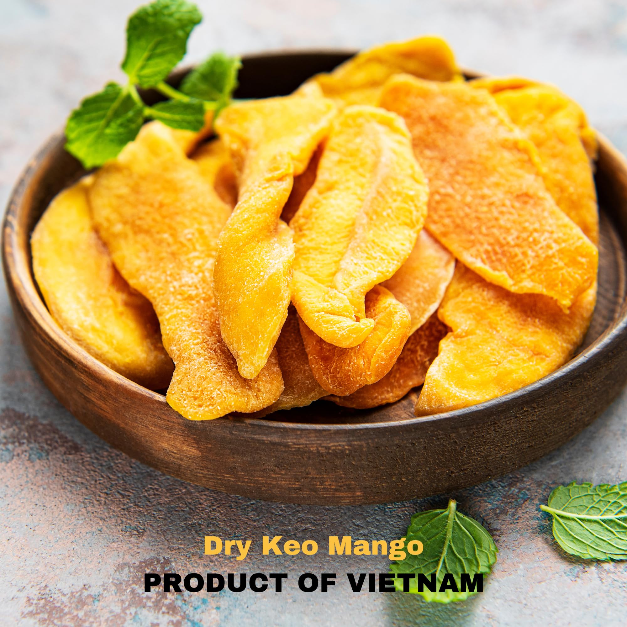Premium Tame Prime Sweet Dry Mango Slices - 17.6 oz | Gluten Free, All Natural Dried Mango Snacks | Perfect for Healthy Snacking, Lunch Boxes & On-the-Go Energy