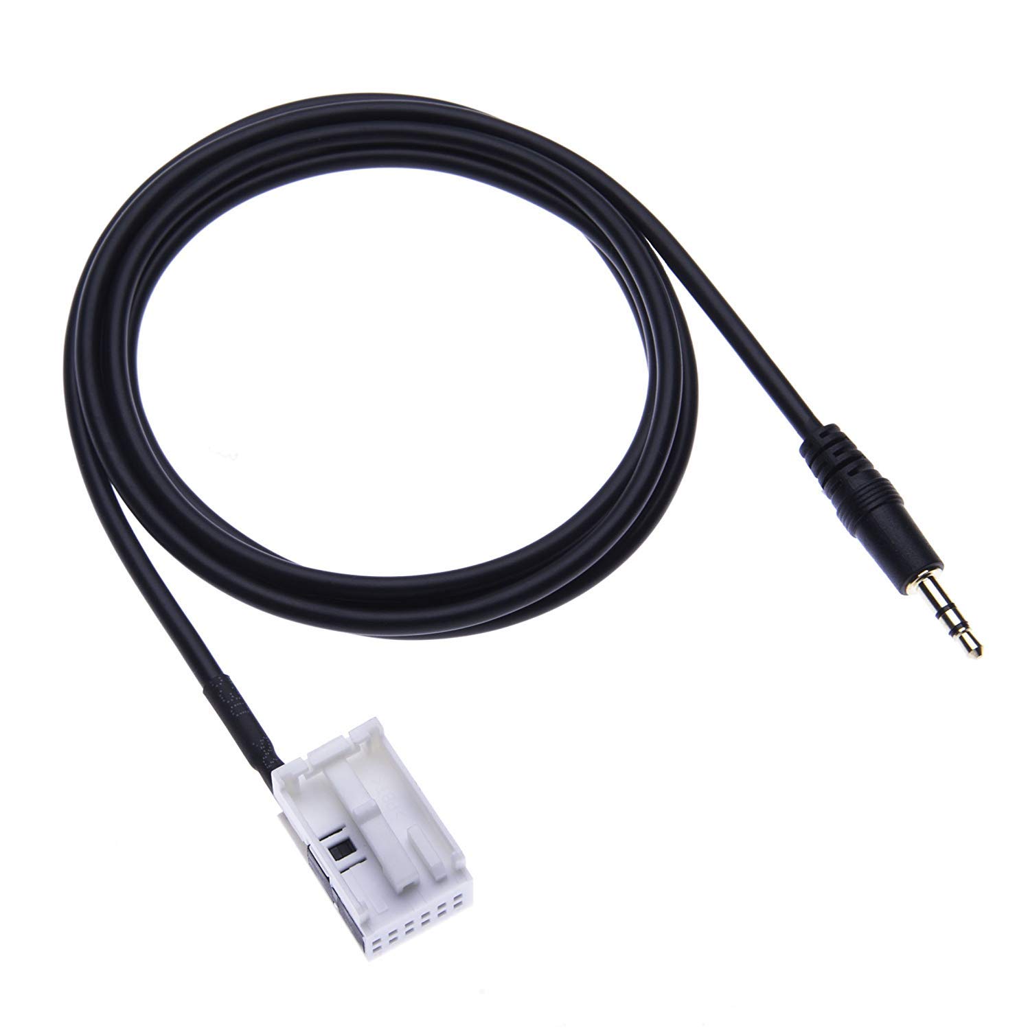 Keple 3.5mm Aux Cable for Mercedes Radio Audio - Compatible with 20 APS, 30 APS, 50 APS, Comand APS NTG2, AC289 | 5ft Car Audio Line-in Adapter | Perfect for Music Streaming & Hands-Free Calling in Your Mercedes