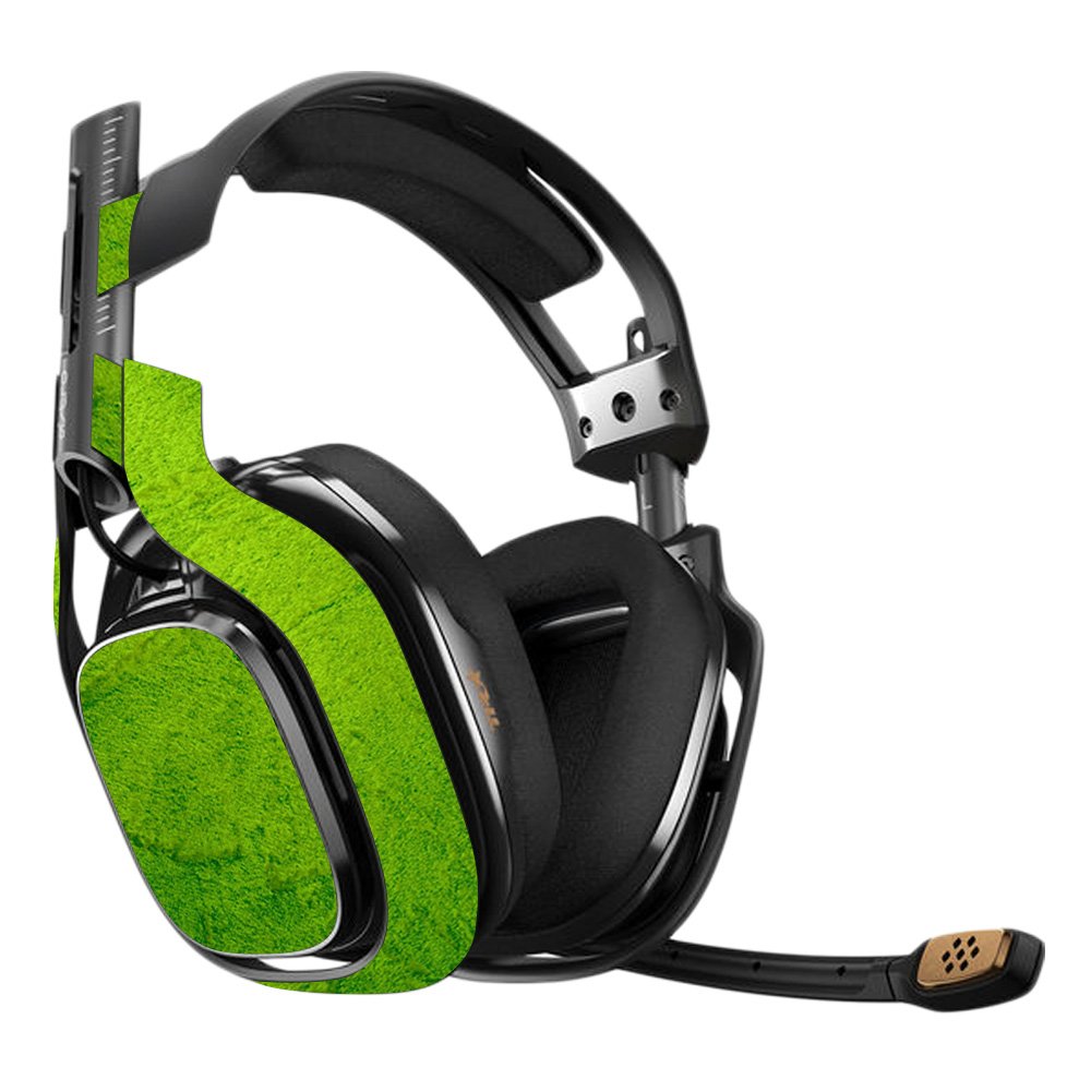 MightySkins Vinyl Decal Wrap Cover for Astro A40 3rd Gen Gaming Headset - Green Cement Design | Protective, Durable & Customizable Skin | Easy to Apply & Remove | Made in USA | Perfect for Gaming Setups & Personalization
