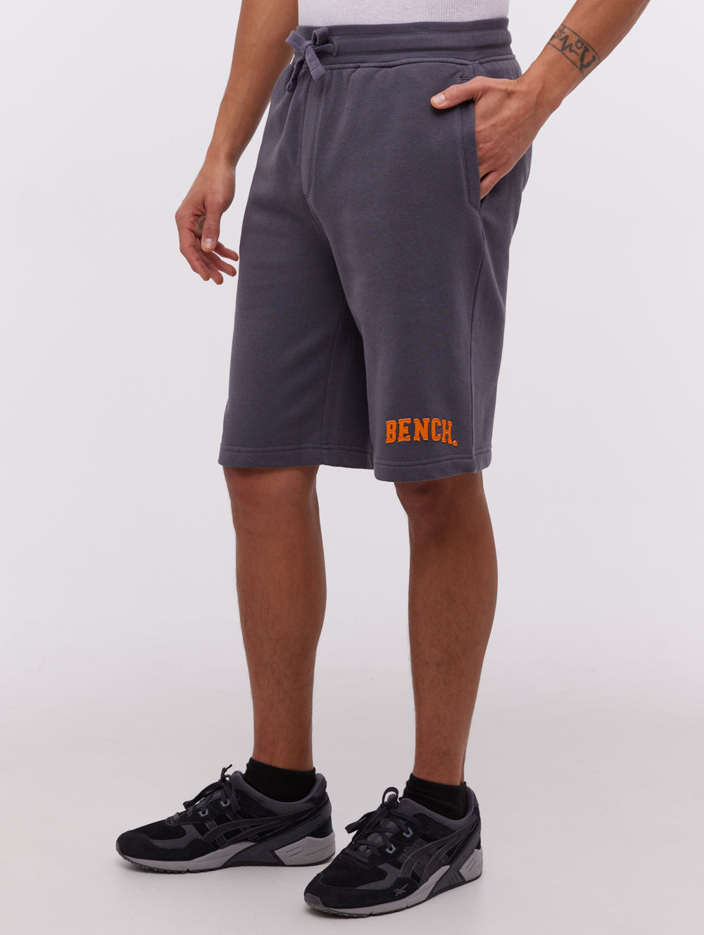 Jackton Collegiate Jogger Shorts for Men - Comfortable Athletic Running Shorts with Pockets | Perfect for Gym, Workout & Casual Wear