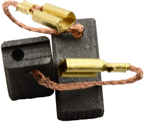 Milwaukee 115QX Carbon Brushes Replacement - Compatible with Milwaukee 115QX Power Tools - Auto Stop Feature with Cable & Spring - Fits Models 4.931.358.319 & 4.931.385.117 - Perfect for DIY Projects and Professional Tool Maintenance