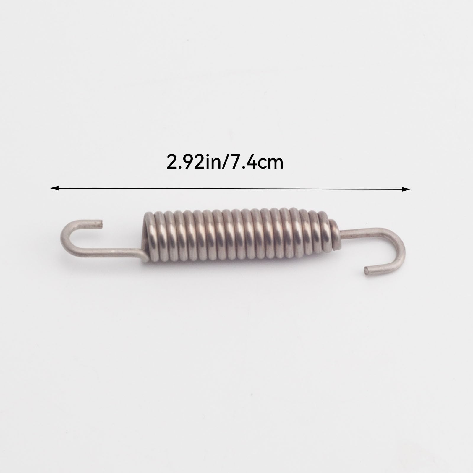 11396 Exhaust Spring 70mm 4-Stroke Rotary Spring (2-Piece Set) - Compatible with Small Engine Motorcycles, ATVs, and Go-Karts - Durable Replacement Part for Smooth Performance