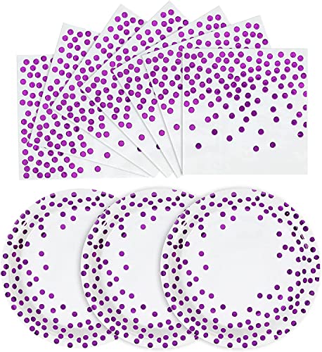 White Purple Gold