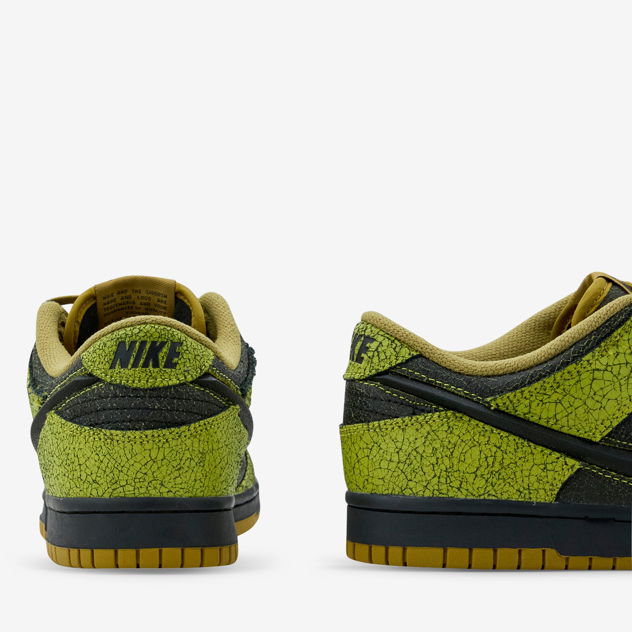 Nike Dunk Low Retro 'Halloween' Sneakers - Bright Cactus/Black/Green Curry Colorway | Limited Edition Basketball Shoes for Men & Women | Perfect for Halloween Costumes, Streetwear Fashion & Sneaker Collectors