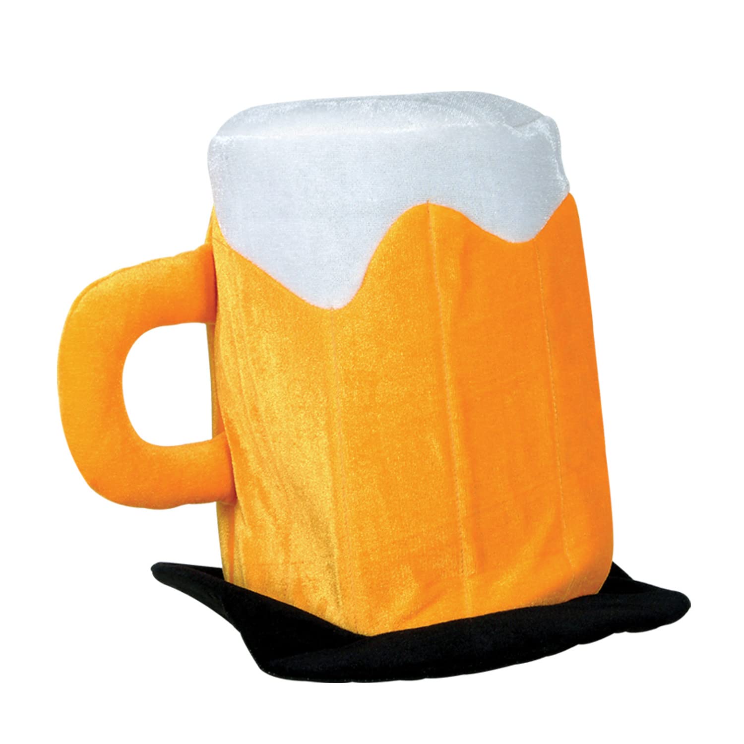Soft Plush Beer Mug Hat - Fun Costume Accessory for Halloween, Parties & Themed Events - Perfect for Beer Lovers & Costume Enthusiasts