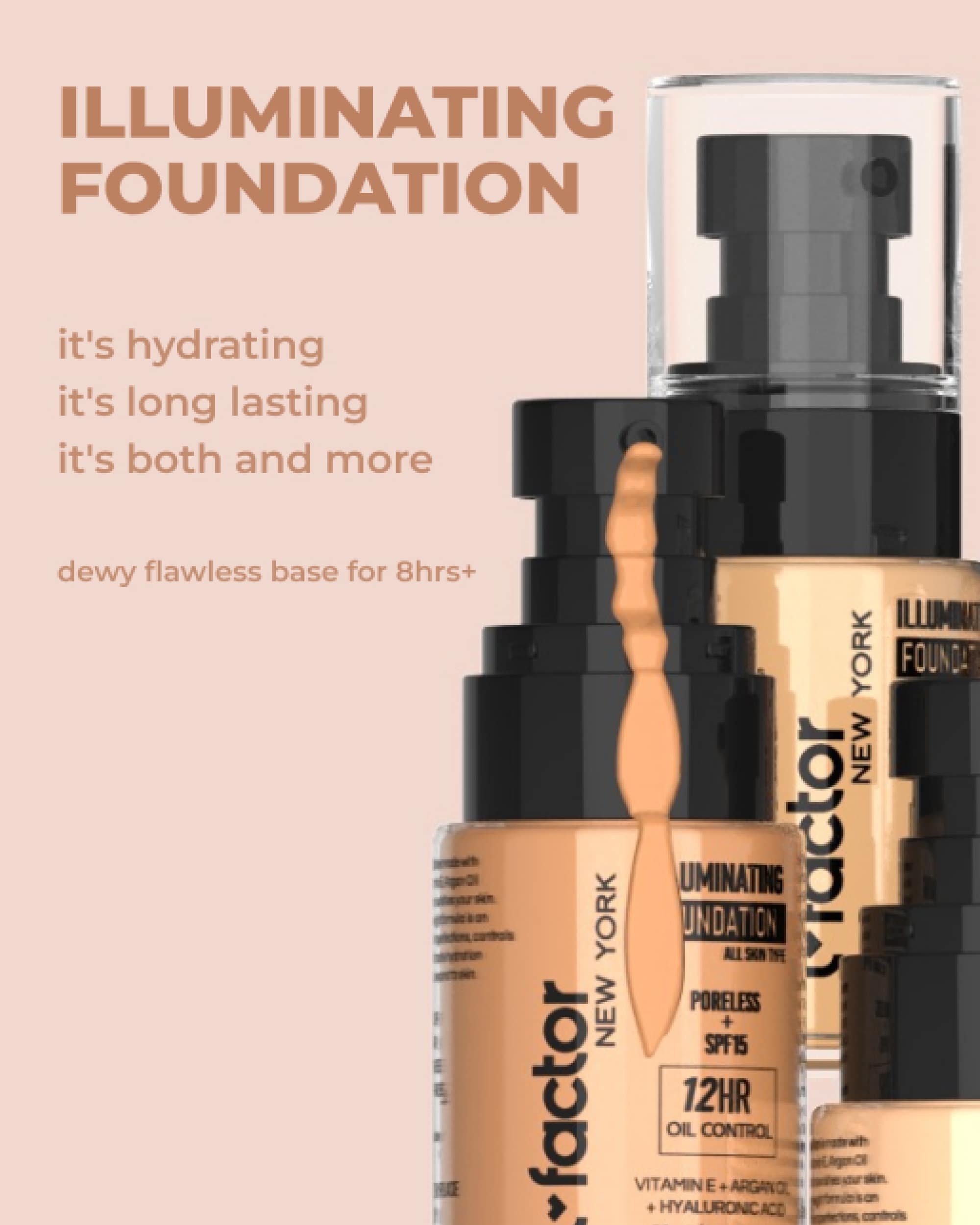 Radiant Glow Illuminating Foundation - Lightweight, Buildable Coverage for Flawless Skin | Perfect for Daily Wear & Special Occasions