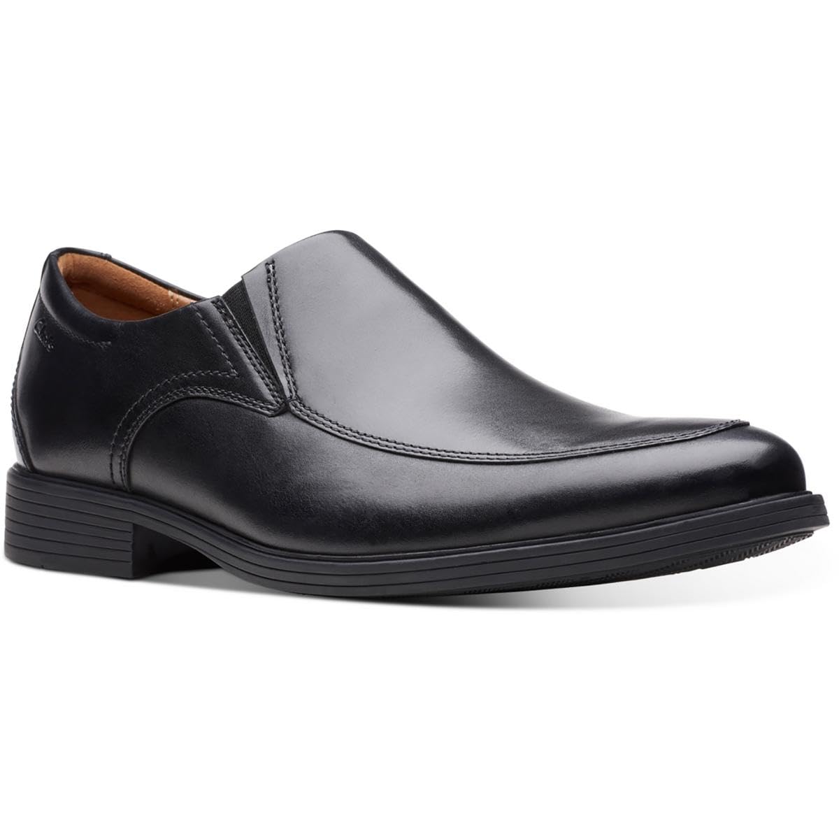 Clarks Men's Leather Loafers - Comfortable Slip-On Dress Shoes for Business & Casual Wear | Perfect for Office, Travel & Everyday Use