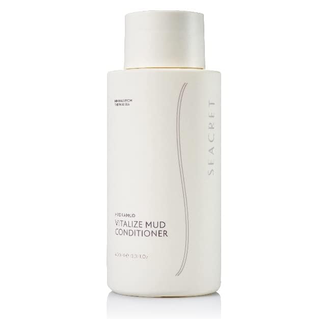 SEACRET HydraMud Vitalizing Hair Conditioner with Dead Sea Minerals & Argan Oil - Deep Moisturizing Treatment for Dry, Damaged Hair - Perfect for Salon-Quality Results at Home