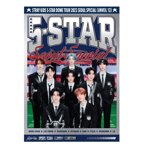 STRAY KIDS 5-STAR DOME TOUR 2023 SEOUL SPECIAL POSTER BOOK - K-Pop Collectible Merchandise for Fans, Room Decor & Gift Idea