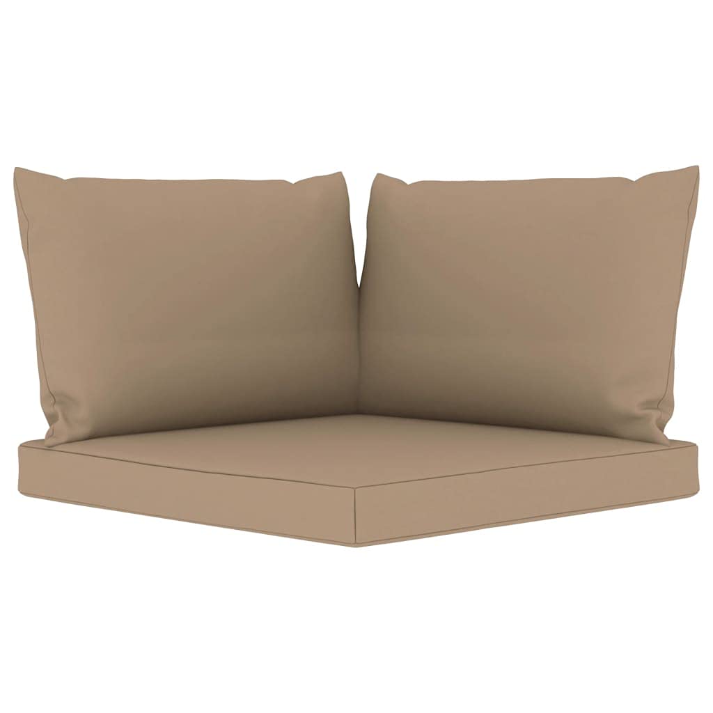 3-Piece Outdoor Sofa Cushion Set - All-Weather Replacement Seat & Back Cushions - Waterproof Patio Furniture Cushions for Garden Bench, Deck, Poolside & Outdoor Lounge (Durable Fabric Upholstery)