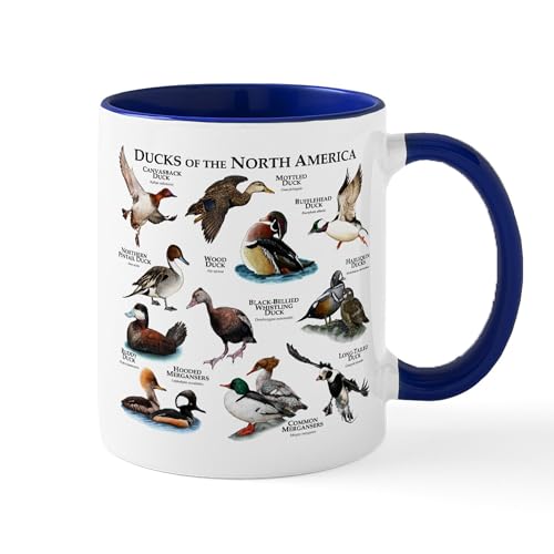 White/Navy Inside - Ducks Of North America Mug