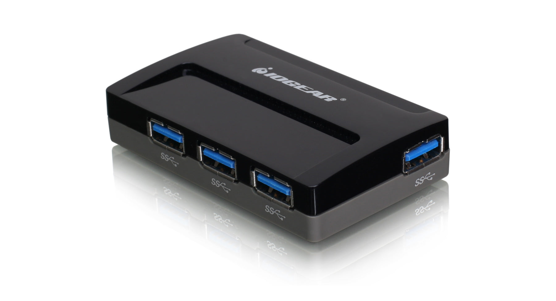 SuperSpeed USB 3.0 4-Port Hub - High-Speed Data Transfer for Laptop, PC, Mac - Perfect for Home Office, Gaming & Multi-Device Charging