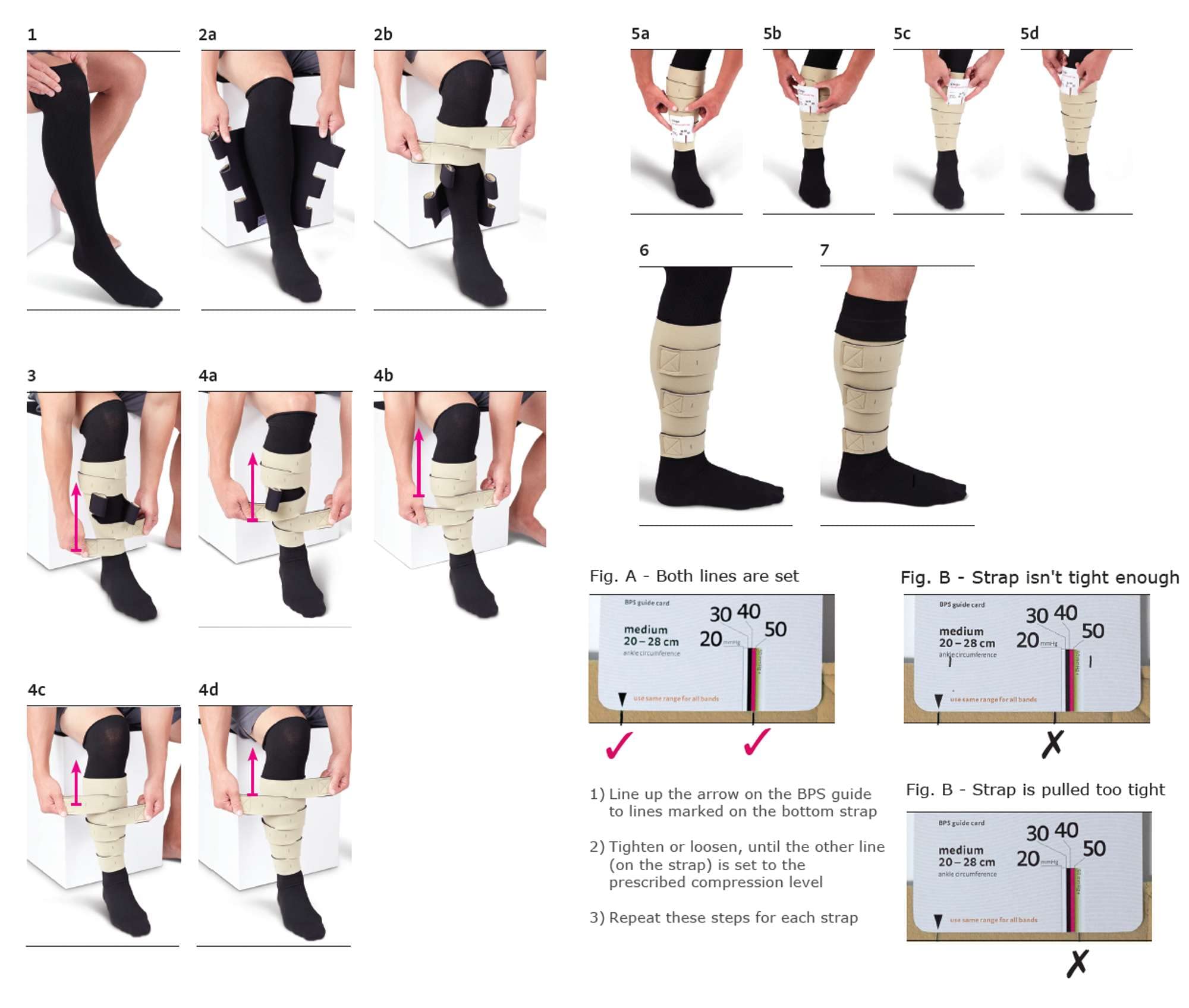 CircAid Juxtafit Premium Adjustable Lower Leg Compression Wrap - Lymphedema & Edema Support Sleeve for Swelling Relief, Post-Surgery Recovery & Active Lifestyle