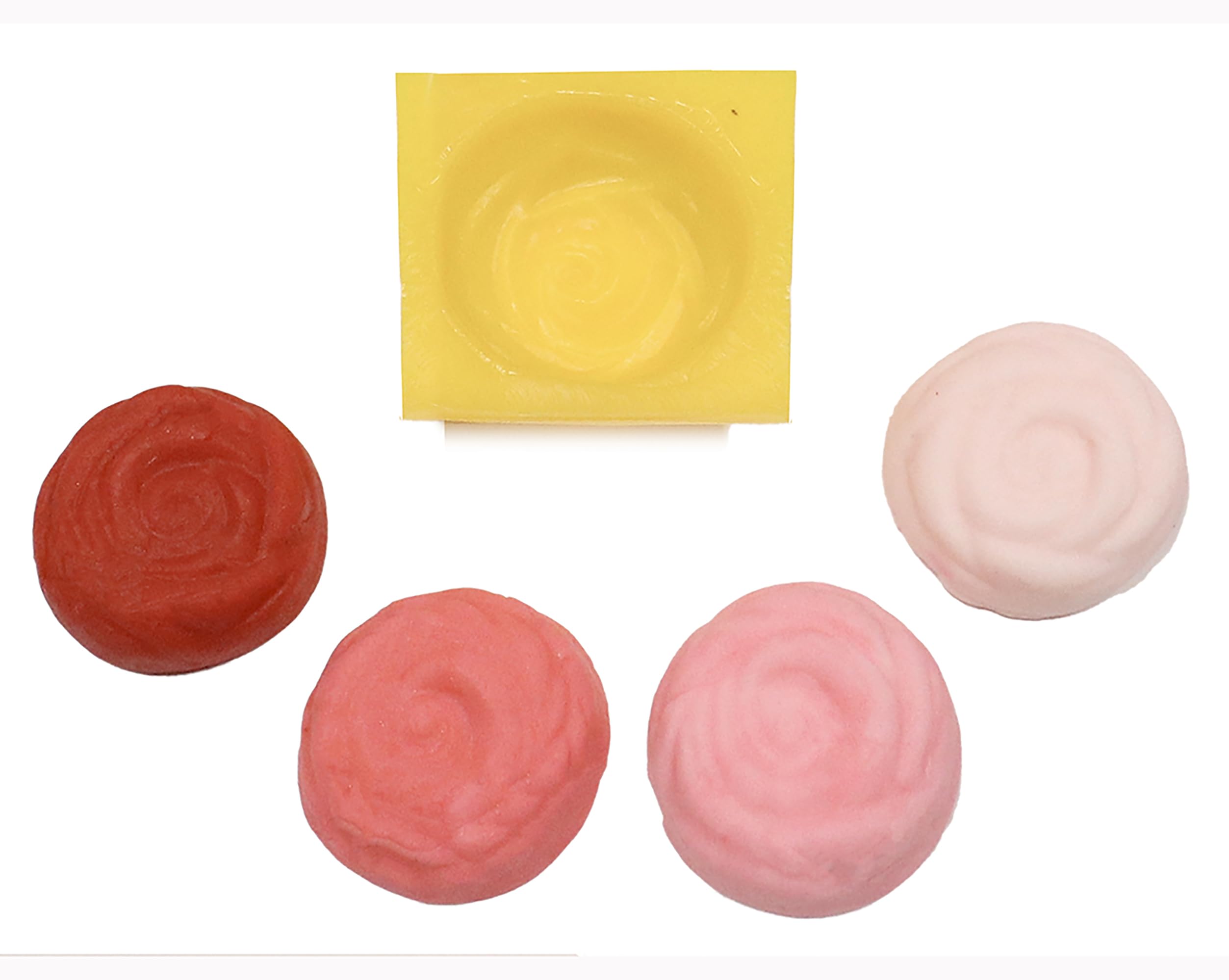 Premium 4-Cavity Rose Silicone Mold for Baking & Candy Making – Perfect for Cream Cheese Mints, Chocolate, Fondant, Gummy Candy, Fat Bombs, Ice Roses, Soap, Buttercream, Butter, Candy Melts, Cookie Dough & Mousse – Ideal for DIY Desserts, Party Treats & Home Baking