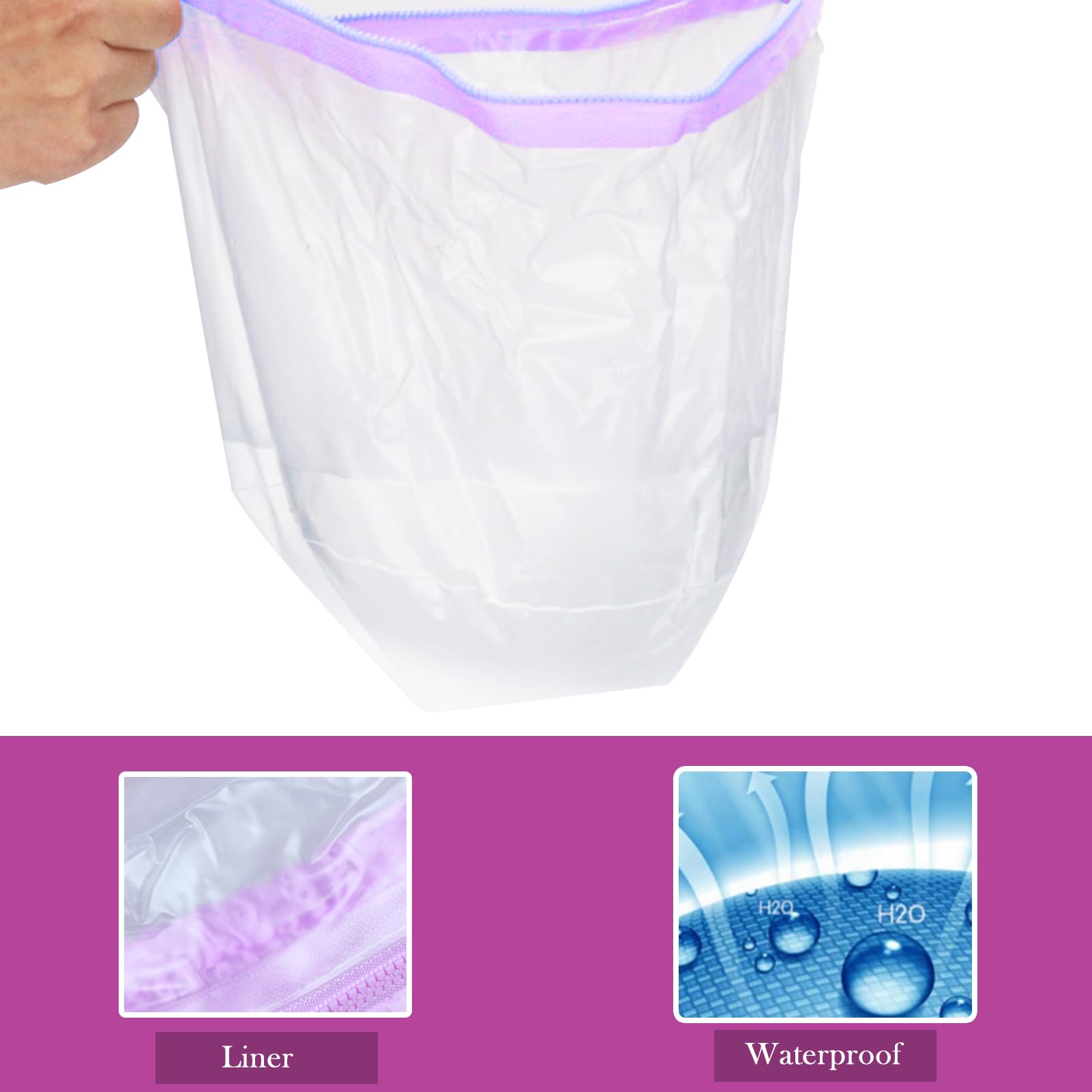 Smoostart Hair Steamer Cap - Portable 3-Temperature Hair Care Hat for Deep Conditioning, Hair Spa & Scalp Treatment | Perfect for Home Salon, Keratin Treatment & Damaged Hair Repair (Purple)