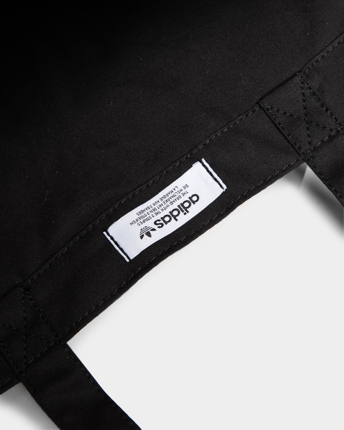 Adidas Adicolor Shopper Bag - Black Crossbody Tote for Women & Men | Gym, Travel, Shopping & Everyday Use