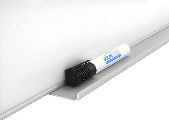 Premium Edge Frame Porcelain Whiteboard - Durable Dry Erase Board for Office, Classroom & Home Use - Wall Mountable White Board for Meetings, Teaching & Planning
