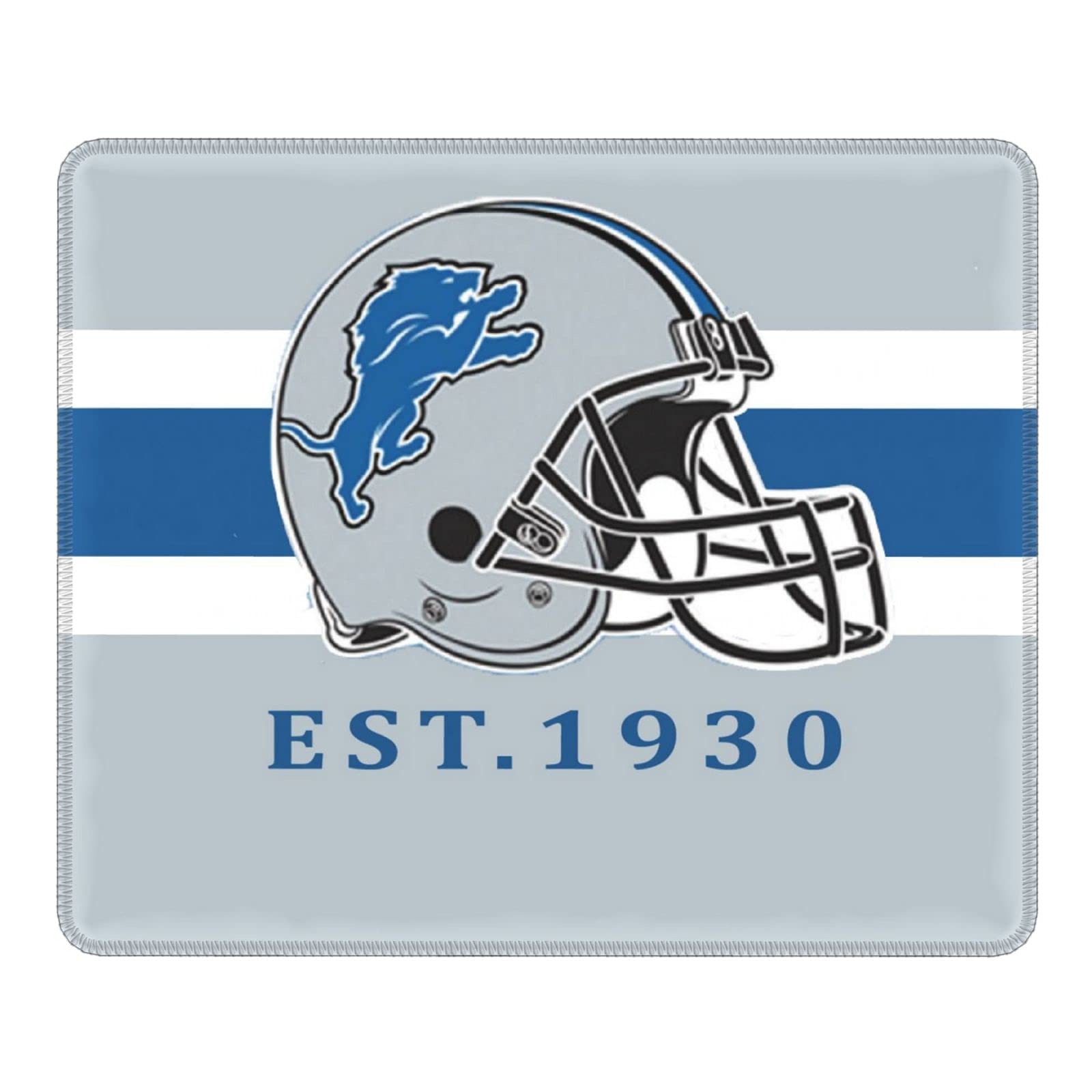 ProMark Detroit Lions Mouse Pad - Non-Slip American Football Team Design Gaming & Office Desk Accessory for PC, Laptop, Mac | Perfect for Work, Gaming & Home Office Use
