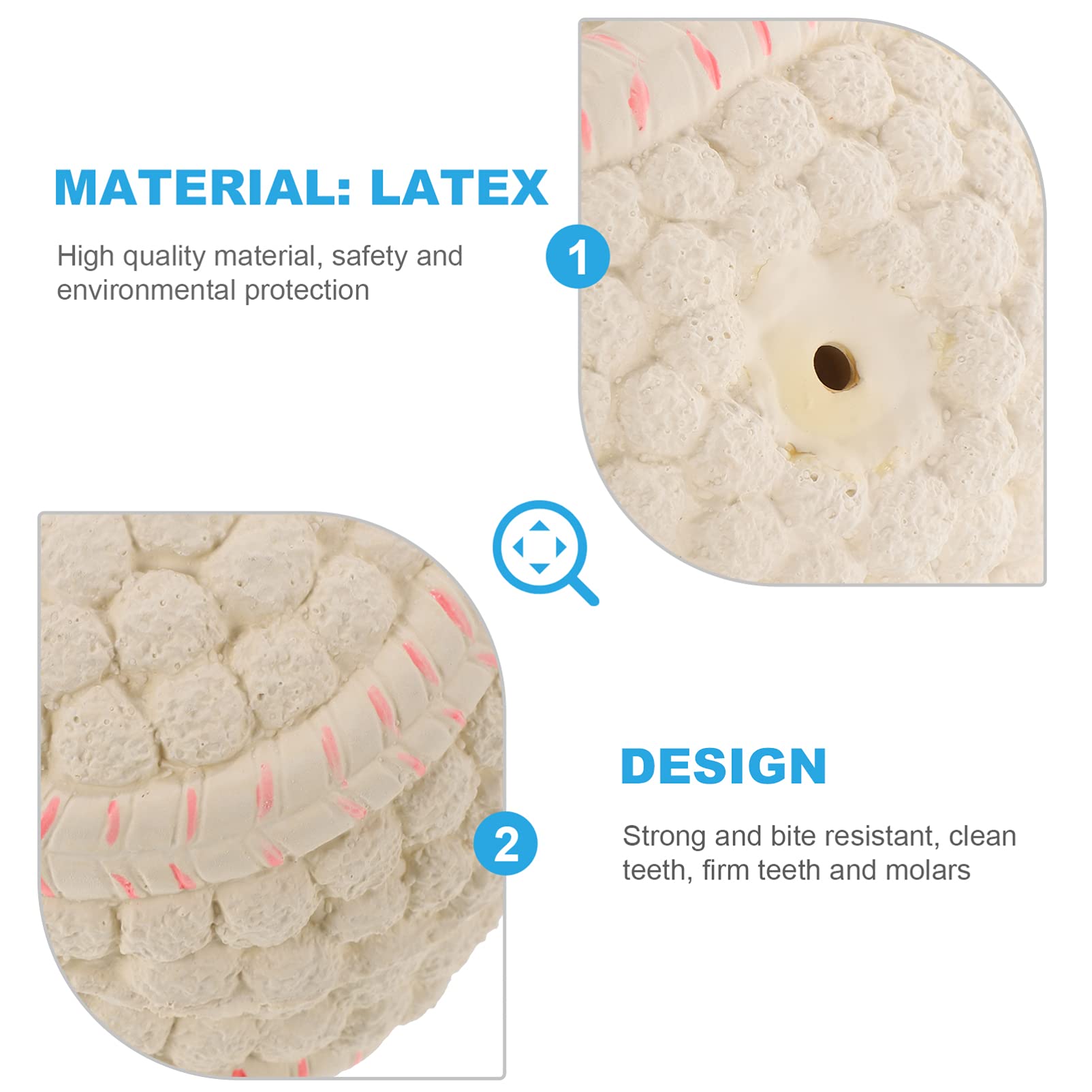 Balacoo Latex Squeaky Tennis Balls for Dogs - Durable Puppy Chew Toys for Fetch, Training & Outdoor Play - Fun Interactive Puzzle Molar Toys for Small & Large Dogs - Perfect for Backyard, Park & Beach Games