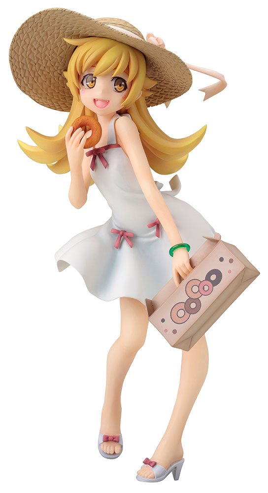 Kotobukiya Kizumonogatari Shinobu Oshino 1/8 Scale PVC Anime Figure - Collectible Japanese Anime Character Model for Display & Decoration