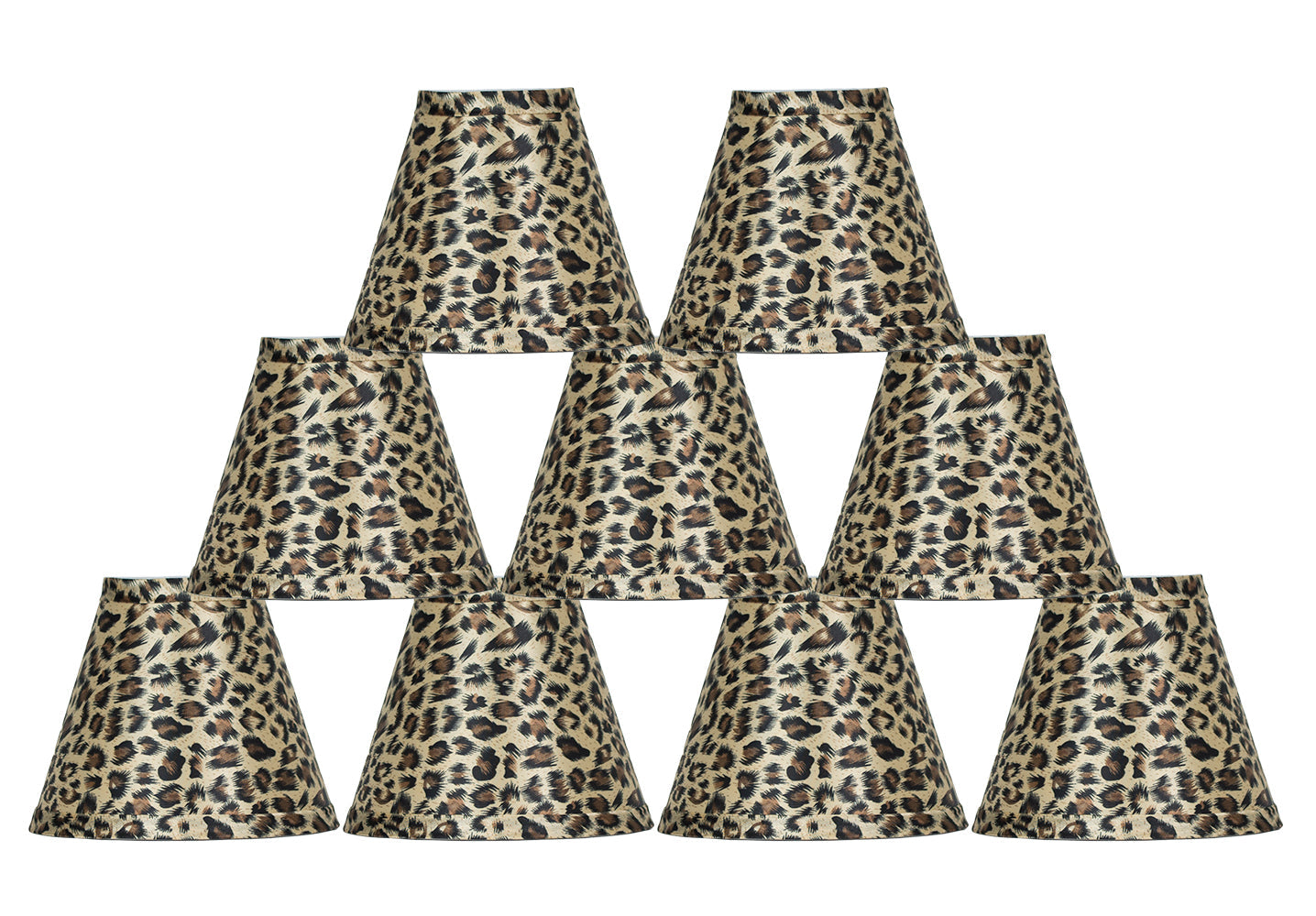 Animal Print 6 Inch Chandelier Lamp Shade - 3 Stylish Design Options for Living Room, Bedroom & Dining Room Decor
