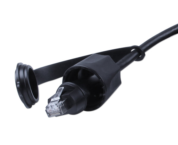 Shielded CAT5 Ethernet Cable 25Ft - Outdoor Direct Burial RJ45 Network Cable for Home, Office & Gaming - High-Speed Internet & LAN Connection