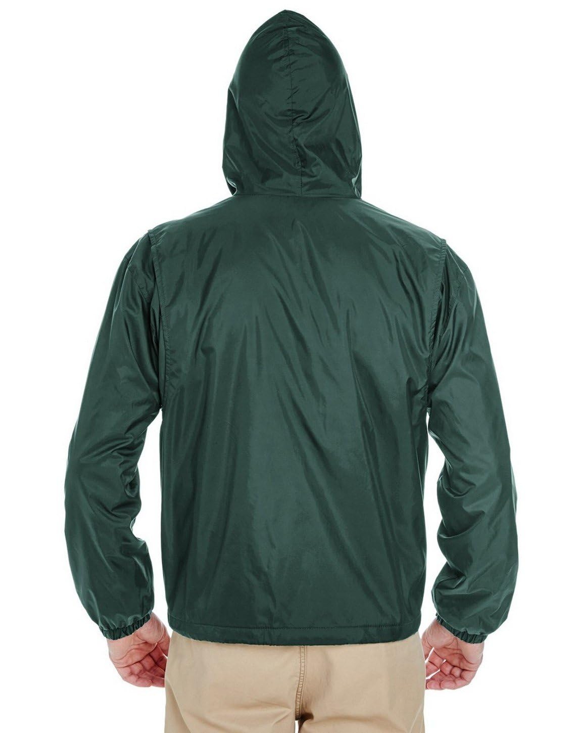 UltraClub Fleece-Lined Hooded Jacket for Men & Women - Warm Winter Coat with Zipper Pockets (Style 8915) | Perfect for Outdoor Activities, Hiking, and Cold Weather Fashion