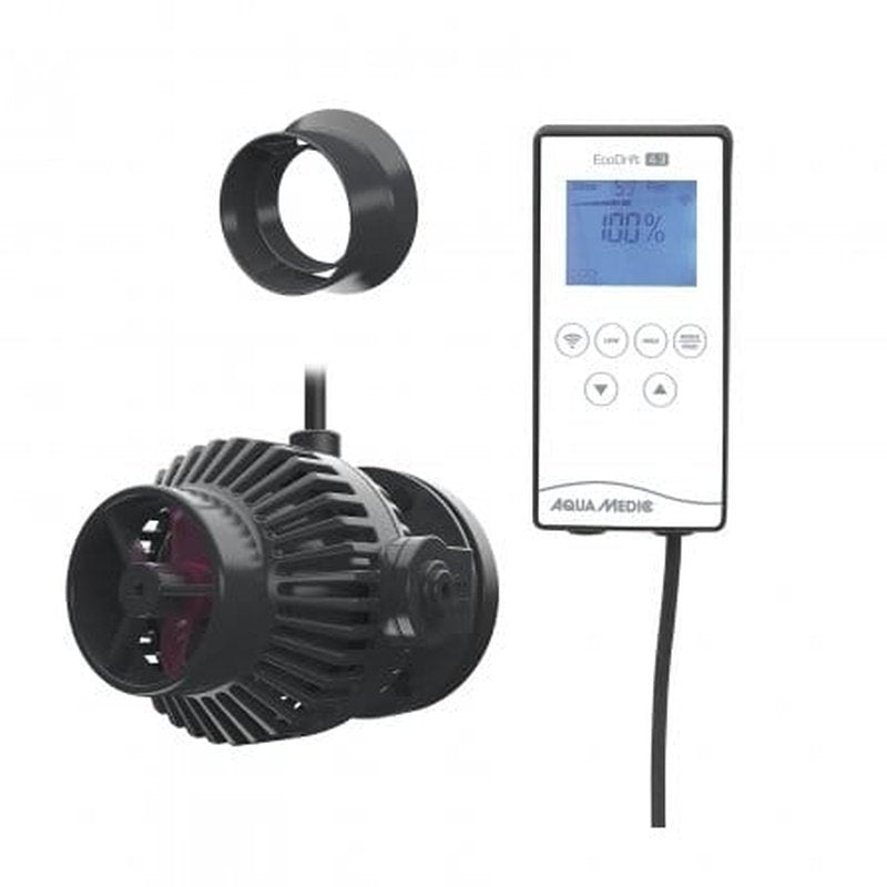 Aqua Medic EcoDrift 15.3 Wave Maker Pump with App Control - Adjustable Flow for Saltwater & Reef Aquariums, Fish Tanks, Coral Tanks (Use for Water Circulation & Wave Simulation in Marine Aquariums)