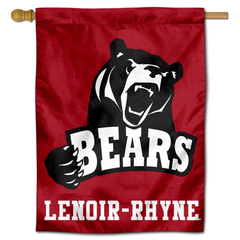 Lenoir Rhyne Bears Double Sided House Flag - College Team Spirit Outdoor Decor for Game Day, Tailgating & School Pride
