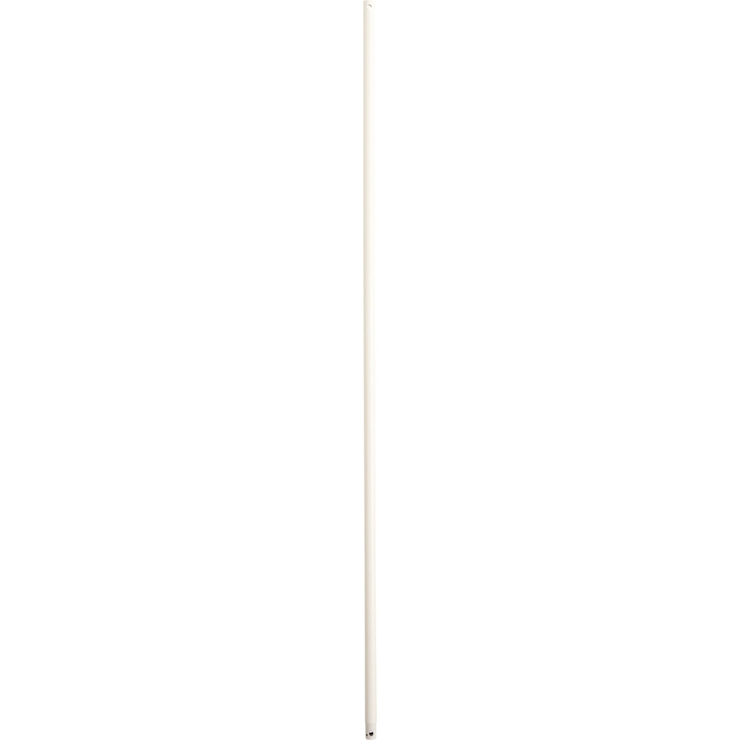 48 Inch Universal Ceiling Fan Downrod in Antique White - Perfect for Indoor & Outdoor Ceiling Fan Installation